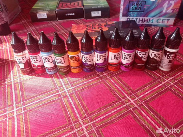 Набор тату оборудования