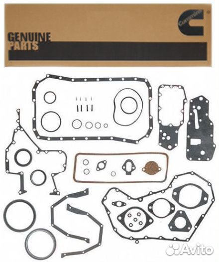 Ремкомплект (набор прокладок) нижний Cummins 4BT