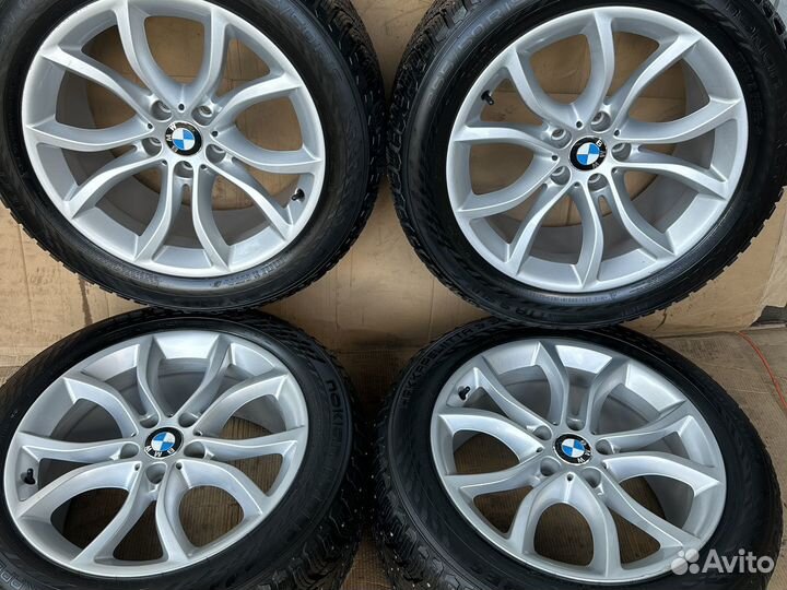 Колеса в сборе зима шипы Runflat R19 BMW X5/X6