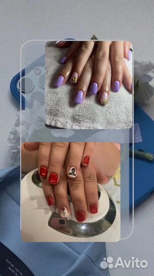 Модель на маникюр