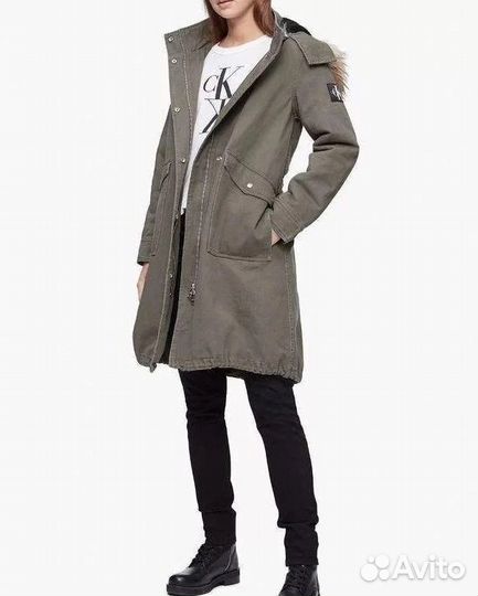 Парка женская calvin klein