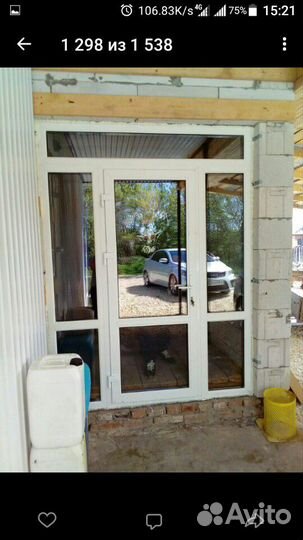 Двери пластиковые и алюминиевые