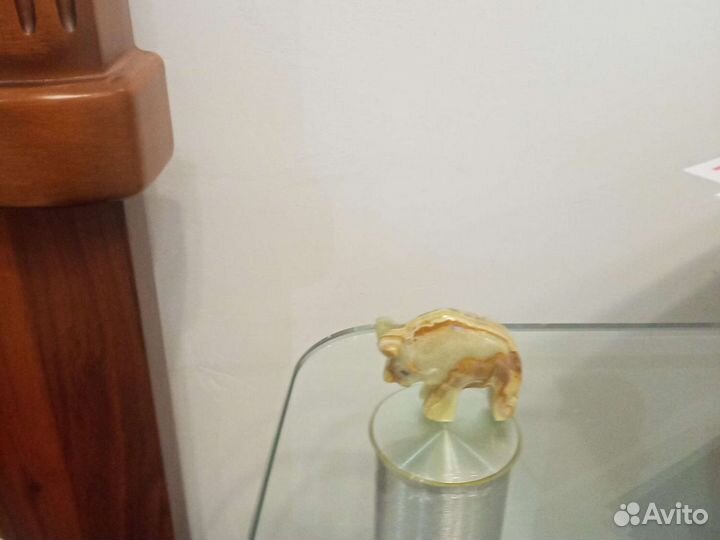 Натуральный камень оникс фигурка