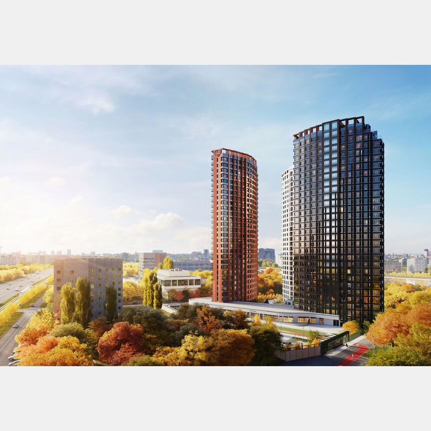 1-к. квартира, 39,9 м², 8/31 эт.