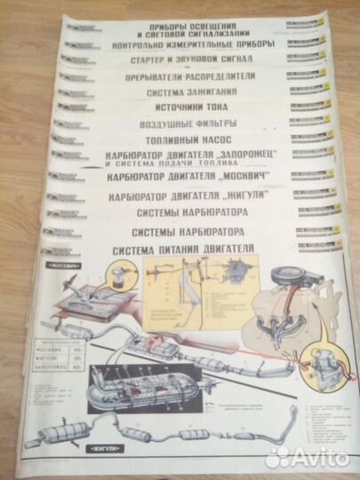 Многокрасочные альбомы и плакаты СССР