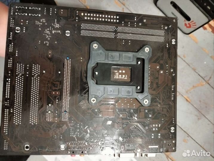 Материнская плата с процессором 1156