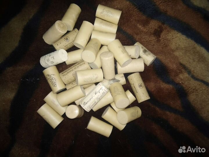 Пробка для вина, корковая в ассортименте