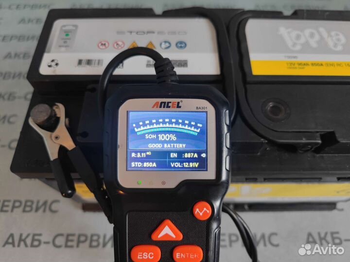 Аккумулятор Topla EFB Start Stop 90Ah 850A