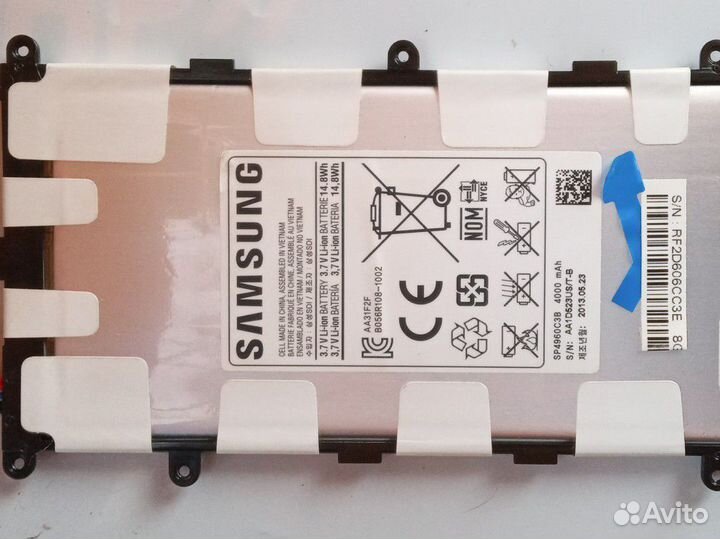 Аккумулятор для планшета Samsung