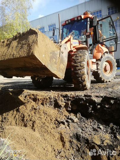 Экскаватор-погрузчик в аренду, машинист с опытом