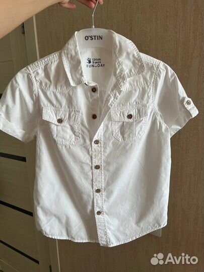 Рубашка школьная