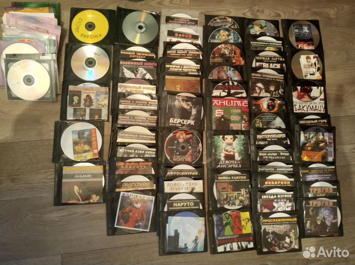 Аниме сериалы на DVD Б/У Хорошее