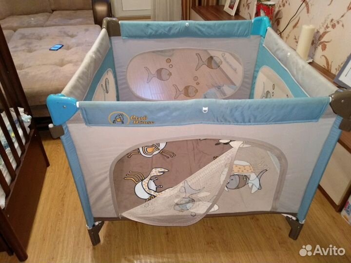 Манеж jetem quadro crab house