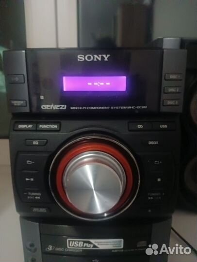 Музыкальный центр sony
