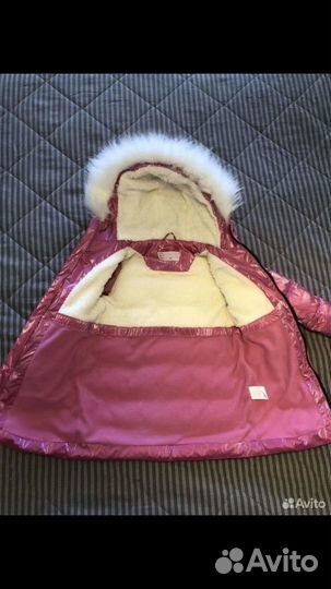 Зимняя детская куртка для девочки 104