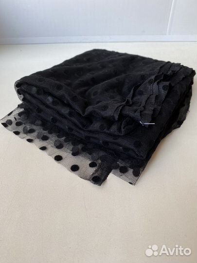 Ткань сетка с напылением горох