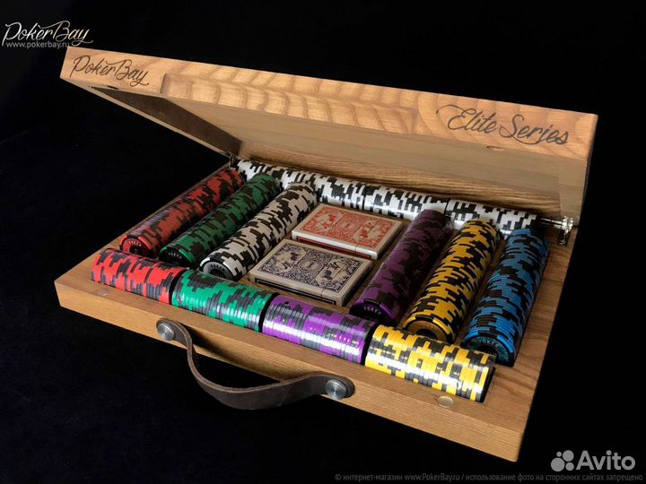 Покерный набор PokerBay 500 Pro (до 10 игроков)