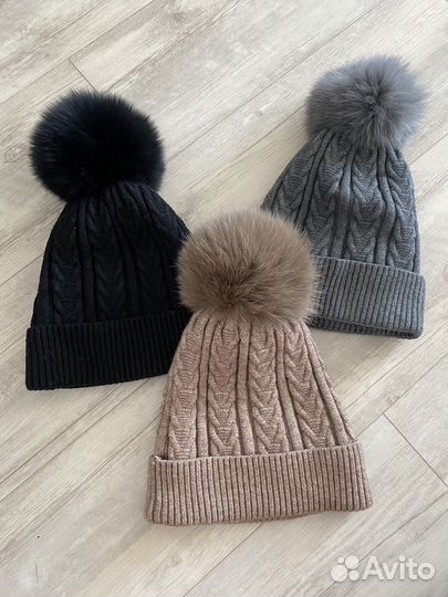 Шапка зимняя женская