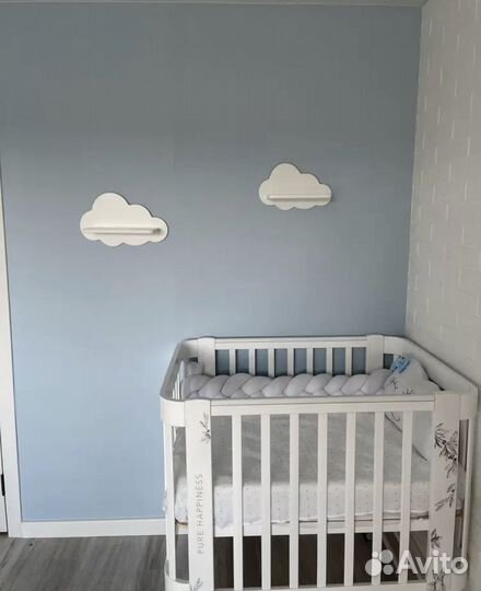 Полка настенная облако