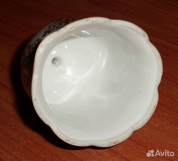 Колокольчик сувенирный фарфор Николаевка Крым 9 см