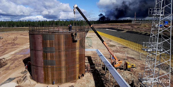 Резервуар от произвдителя. Бункер 2000м3