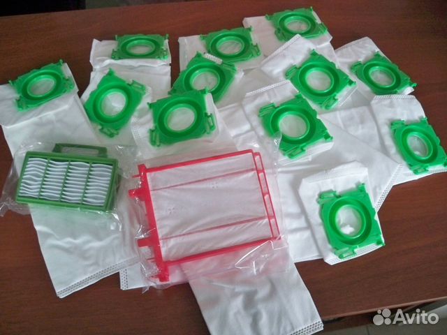 Мешки для пылесоса Bork V7D1 - 12 шт + 2 фильтра