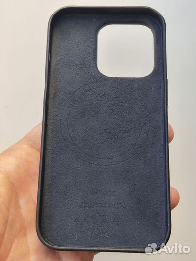 Кожаный чехол для iPhone 13 Pro (оригинал)