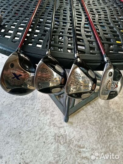 Сумка для гольфа с набором клюшек