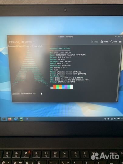 Lenovo thinkpad t470 i5/16/512