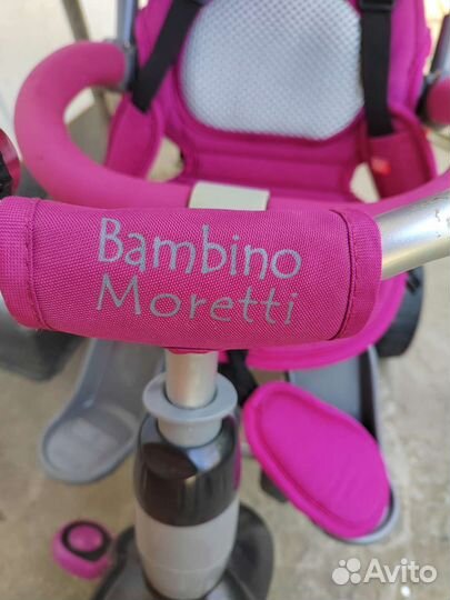 Трехколесный велосипед с родительской ручкой