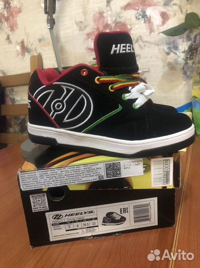 Heelys кроссовки ролики 23см