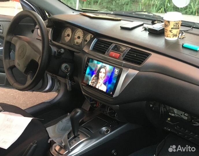 Android магнитола Lancer 9 2000 - 2007, есть Teyes