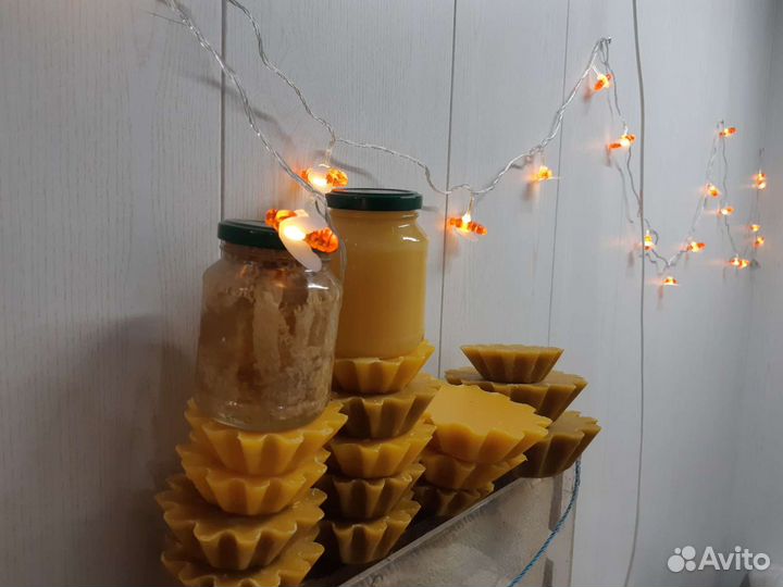 Мед. Воск. Перга. Пыльца. Прополис.Забрус