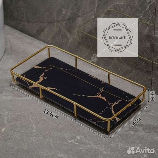 Мраморная полка, органайзер