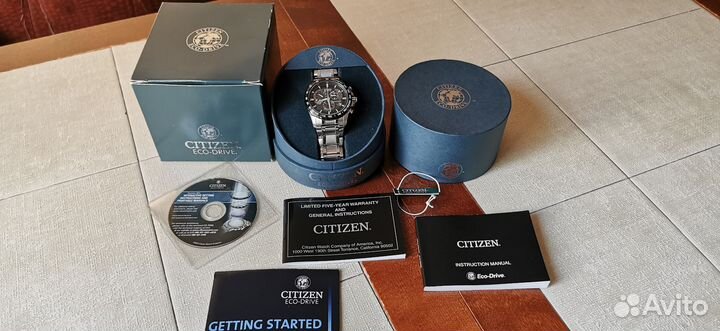 Часы citizen eco drive