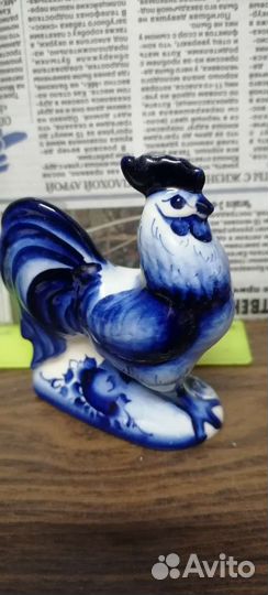 Фарфоровый петух СССР