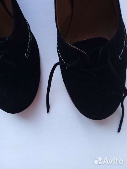 Туфли 41р нат замша