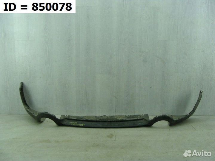 Спойлер заднего бампера mini Countryman