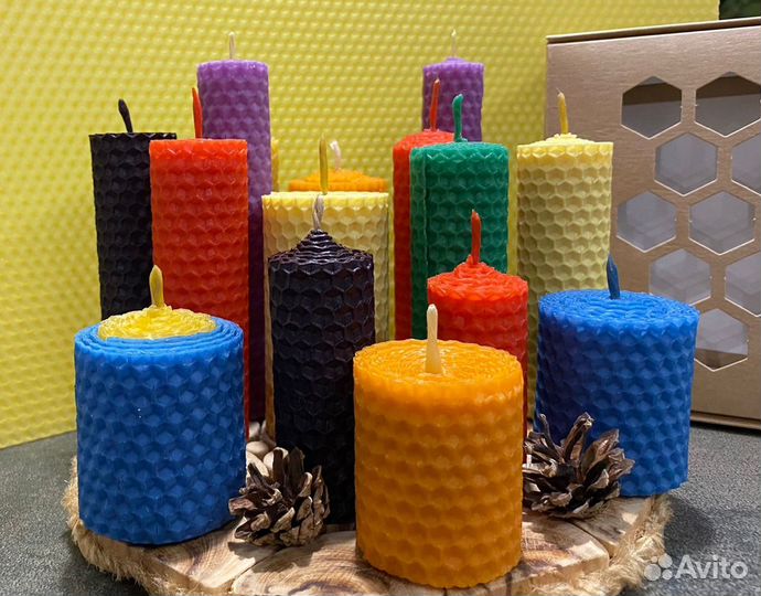 Свечи из вощины