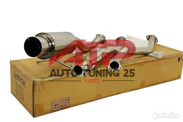 Выхлопная трасса - Honda Civic 63мм EX 2001-2005 2