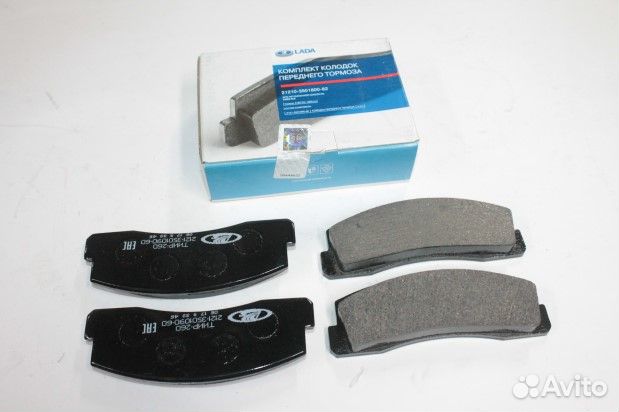 Тормозные передние колодки ваз Нива 2121 2123