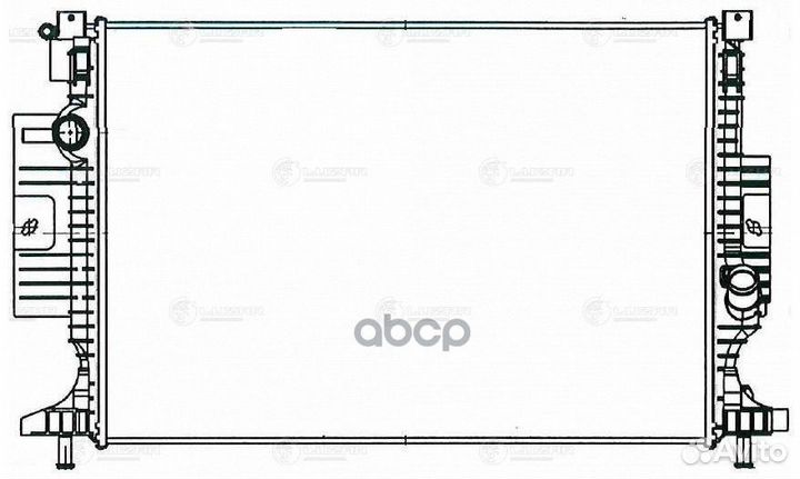 LRC 1006 радиатор охлаждения Ford Focus III/Ku