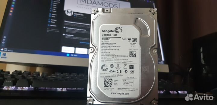 Жесткий диск seagate desktop HDD 1TB
