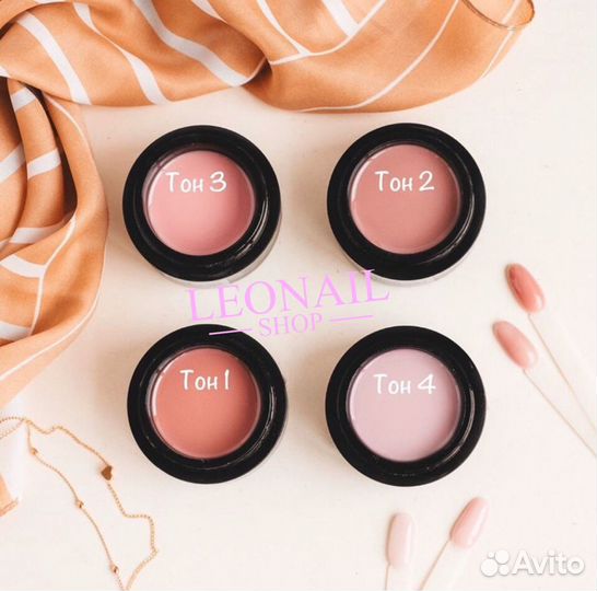 Гель опция для наращивания самовыравнивающий модел