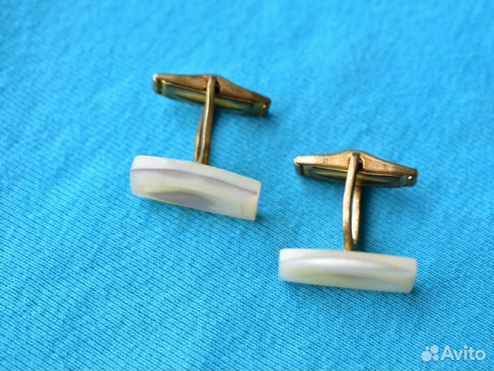 Запонки и зажим для галстука. Винтаж