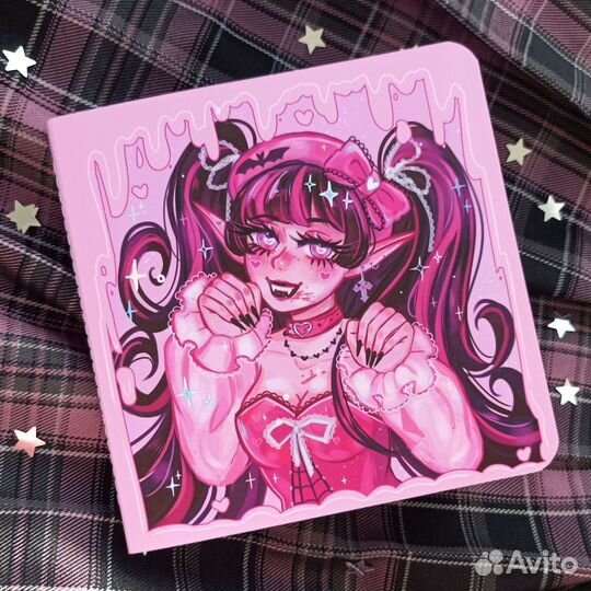 Скетчбук Дракулаура Monster High Draculaura