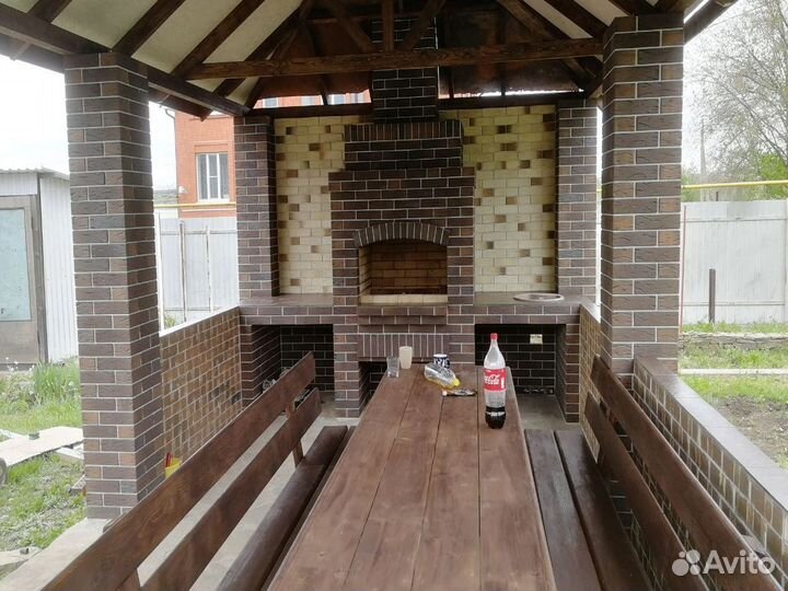 Гриль мангал барбекю, кладка печей в срок