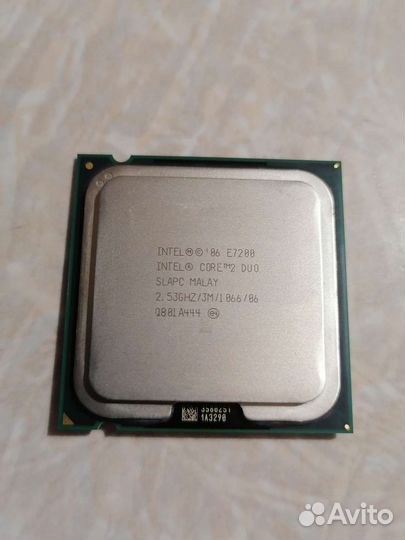 Процессоры Intel Core 2 Duo и Celeron