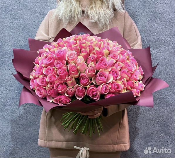 101 роза цветочный магазин