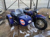 Мотоцикл Урал с прицепом и бонусами